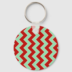 Porte-clés Zigzag de Noël