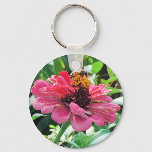 Porte-clés Zinnia Honey Bee (Recto)