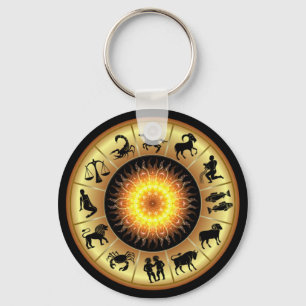 Porte-clés Zodiac Signs ~ Toasted Sun Center ~