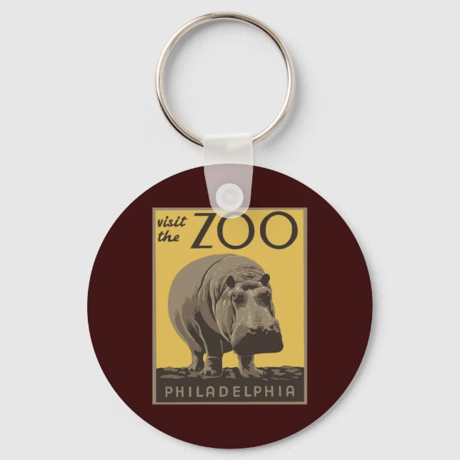 Porte-clés Zoo de Philadelphie (Recto)