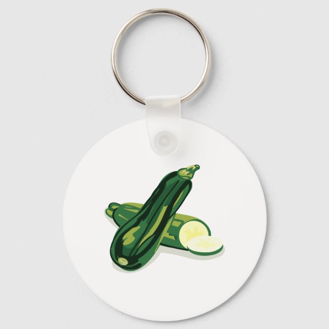 Porte-clés Zucchini Vegetable (Recto)