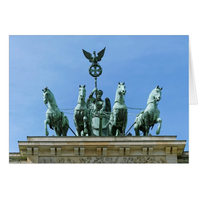 Porte de Brandebourg Quadriga Berlin (Devant horizontal)