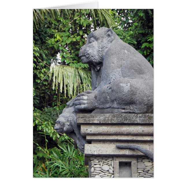 Porte de la forêt de singes (Devant)