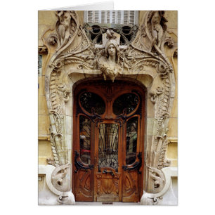 Porte d'entrée aux appartements