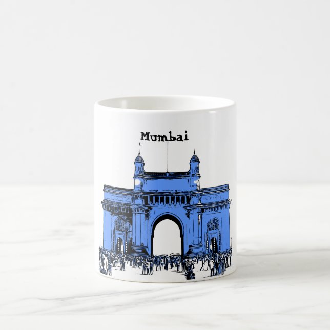 Porte d'entrée de l'Inde, Mumbai mug (Centre)