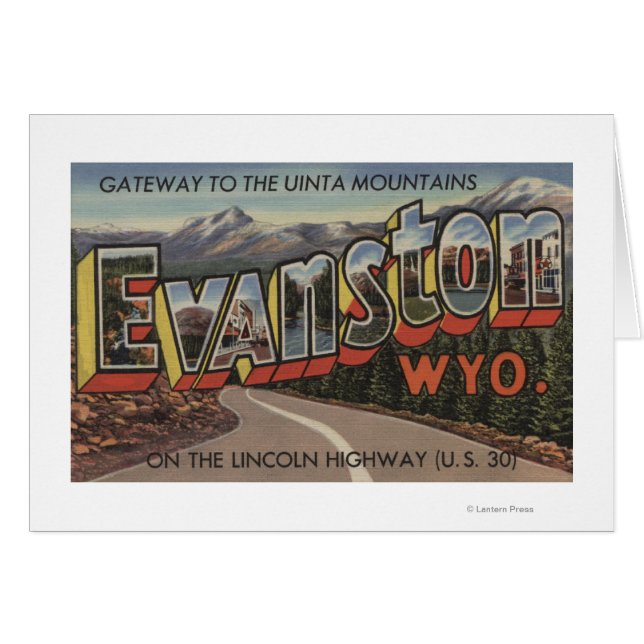 Porte des monts Uinta - Evanston, WY (Devant horizontal)