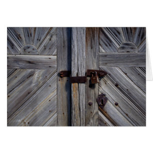 Porte en bois