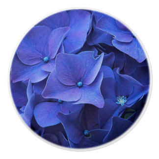 Porte En Céramique Bouton de bleu de Newport