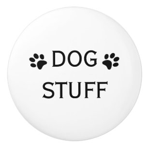 Porte En Céramique Tiroir de substance de chien ou bouton de placard