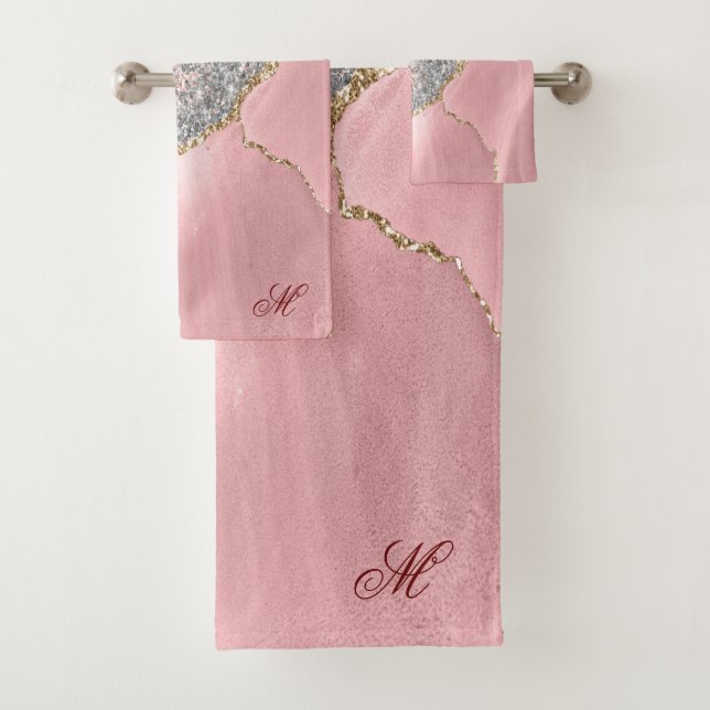 Porte en marbre rose (En situation)