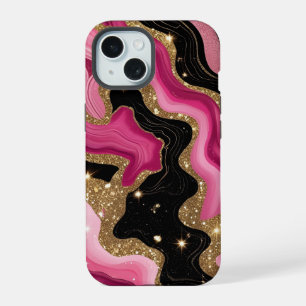 Porte en or noir et rose