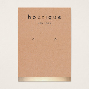 Porte-étendard Kraft Gold Stripe