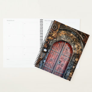 Porte gothique Steampunk