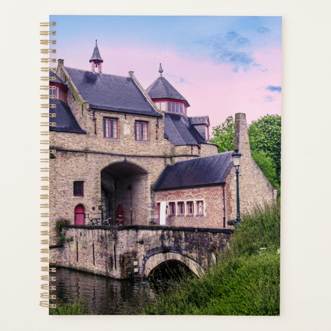 Porte historique de la ville à Bruges (Devant)