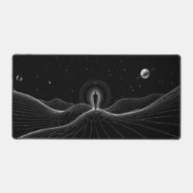 Porte minimaliste noir et blanc