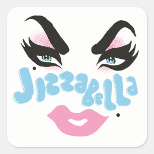 "Porte Mon Visage !" Autocollants