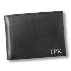 Porte-monnaie convertible en cuir Borello Monogram