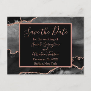 Porte noire officielle Enregistrer la date Cartes 