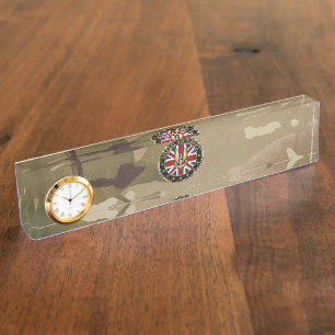 Porte-nom [110] Insigne du Special Air Service (SAS) [3D]