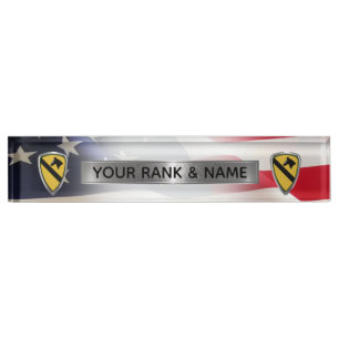 Porte-nom 1re division de cavalerie - 1re CAV