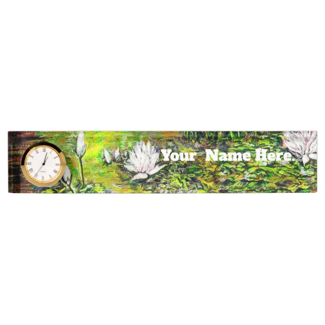 Porte-nom A Pond with Unpure Thoughts (Devant)