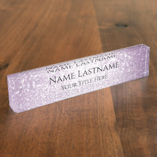 Porte-nom Accroche-maquillage Artiste Planificateur d'évén