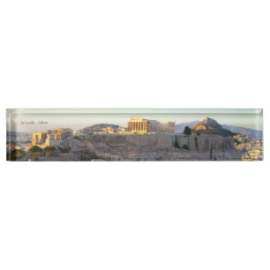 Porte-nom Acropole - Athènes