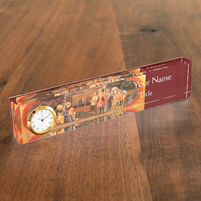 PORTE-NOM ADORATION DE LA MAGI (Taille)
