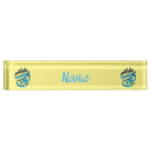 Porte-nom Aloha Hawaii Surf Rider Thunder_Cove