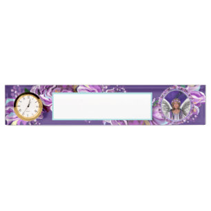 Porte-nom Âme violette