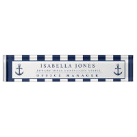 Ancre personnalisée Stripes Nautiques