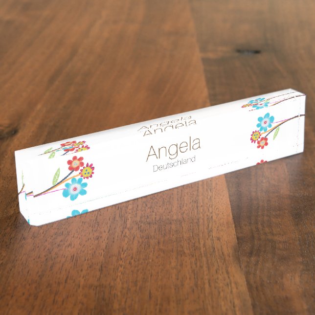 Porte-nom Angela (Taille)