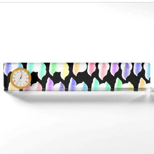 Porte-nom Aquarelle Splash !