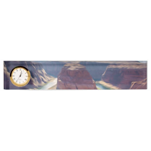 Porte-nom Arizona Horseshoe Meandre de pliage du fleuve Colo