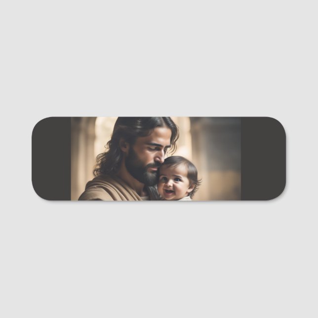 Porte-nom art de Jésus (Devant)