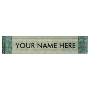 Porte-nom Art Déco Nouveau Chien Nature Motif animal