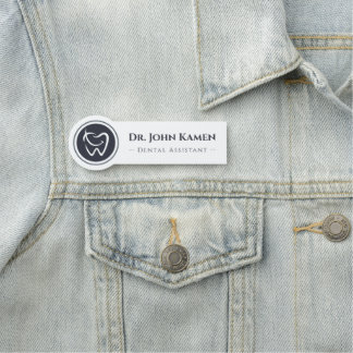 Porte-nom Assistant Dentaire | Logo Dents