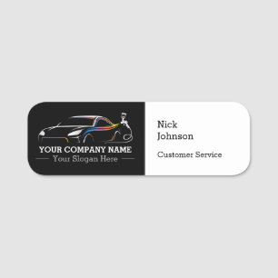 Porte-nom Atelier de peinture de carrosserie automobile prof