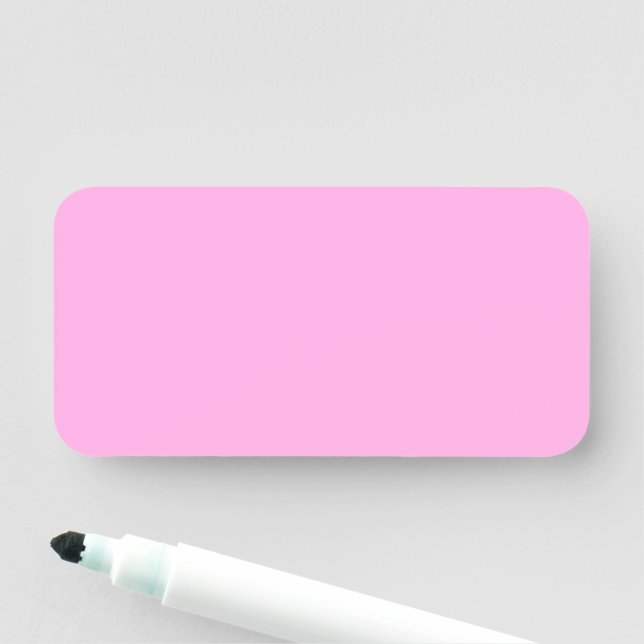 Porte-nom Baker Miller Pink (En situation)