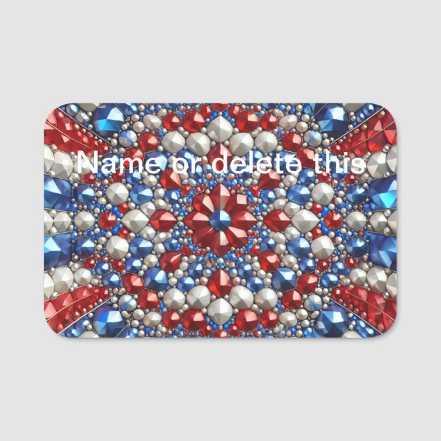 Porte-nom Balise de nom avec couleurs Pays-Bas (Devant)