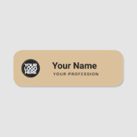 Balise de nom de la broche personnalisée de l'empl