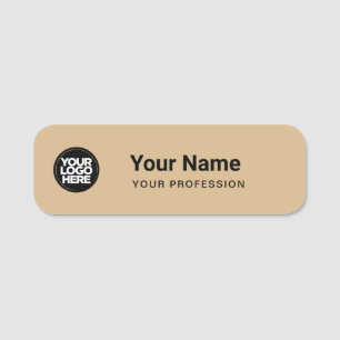 Porte-nom Balise de nom de la broche personnalisée de l'empl