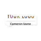 Balise de nom en plastique Balise magnétique ou br