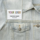 Balise de nom en plastique Balise magnétique ou br