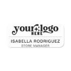 Balise Nom de l'employé de l'entreprise magnétique