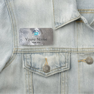 Porte-nom Balise Nom de l'employé de l'entreprise magnétique