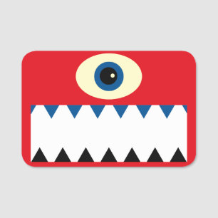 Porte-nom Balise Nom du monstre