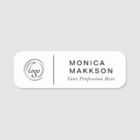 Balise Nom, Logo Et Nom Moderne