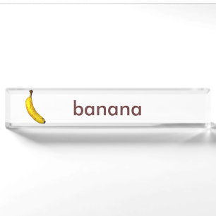 Porte-nom Banane