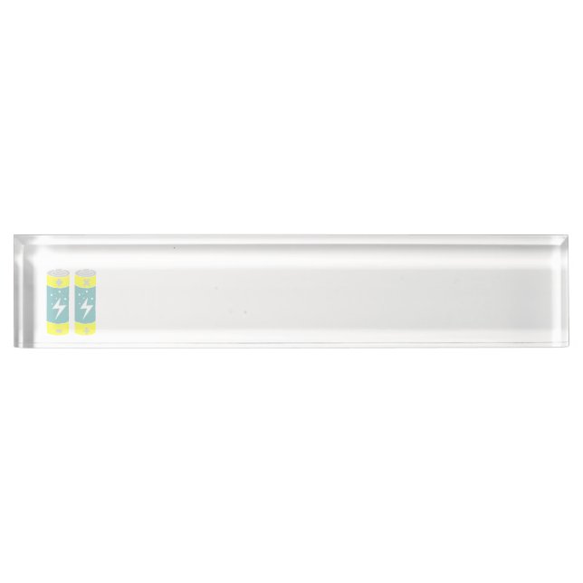 Porte-nom Batteries (Devant)